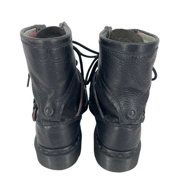 Dr. Martens Triumph Black Boots Womens 8 Mens 7 - Picture 2 of 13